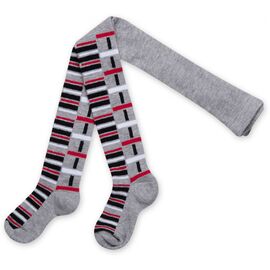 Колготки BNM в різнокольорові смужки (M0C0301-1037-5B-gray)