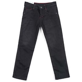Штаны детские Sercino джинсовые утепленные (12393-128B-black)