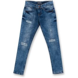 Джинсы Breeze с дырками (20069-134G-blue)