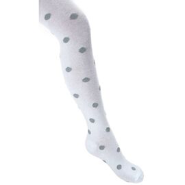 Колготки UCS Socks в горошок з люрексу (M0C0301-2051-5G-white)