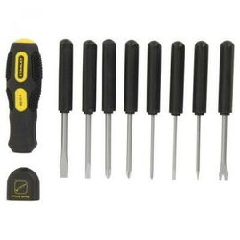 Отвертка Stanley Multifunctional с 9 сменными битами (0-62-511)
