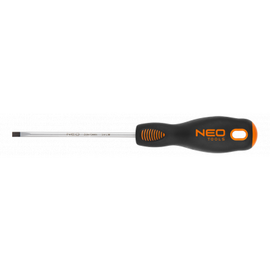 Отвертка Neo Tools шлицевая 4.0 x 100 мм, CrMo (04-012)
