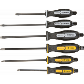 Набор отверток Topex ударных, 6 шт. (39D506)
