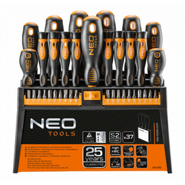 Набор инструментов Neo Tools отверток и насадок 37 шт. (04-210)