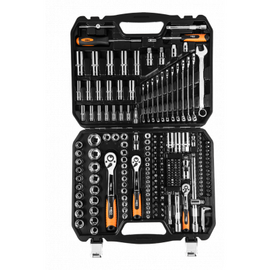 Набор инструментов Neo Tools 219 шт., 1/2", 3/8", 1/4", CrV (08-671)
