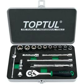 Набор инструментов Toptul дюймових 1/4" 18од. 3/16"-9/16" (GCAD1811)