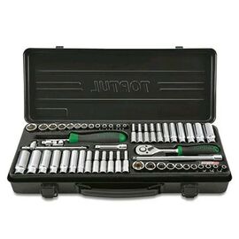 Набор инструментов Toptul професійний 1/4" 54од. (дюйм+метр) (GBA5440)