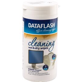 Салфетки DataFlash for TFT/PDA/LCD tub-100-pac (50+50) (DF1511)