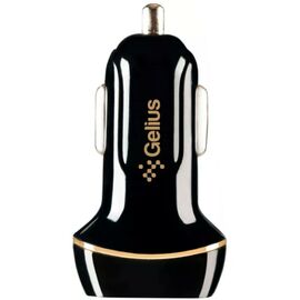 Зарядное устройство Gelius Ultra Voyager GU-CC02 2USB 2.4A + Cable MicroUSB Black (00000077715)