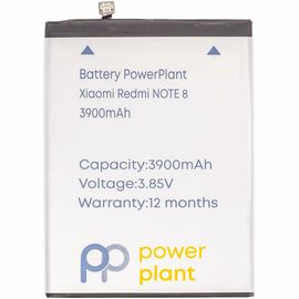 Аккумуляторная батарея для телефона PowerPlant Xiaomi Redmi Note 8 (BN46) 3900mAh (SM220359)