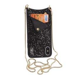 Чехол для моб. телефона BeCover Glitter Wallet Apple iPhone X/Xs Black (703617) (703617)