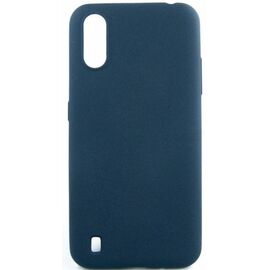 Чехол для моб. телефона Dengos Carbon Samsung Galaxy A01, blue (DG-TPU-CRBN-56) (DG-TPU-CRBN-56)