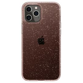 Чехол для моб. телефона Spigen iPhone 12 / 12 Pro Liquid Crystal Glitter, Rose Quartz (ACS01699)