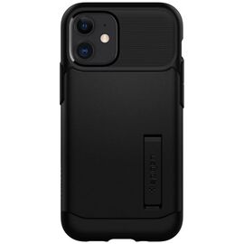 Чохол до моб. телефона Spigen iPhone 12 mini Slim Armor, Black (ACS01545)