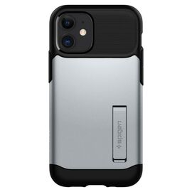 Чехол для моб. телефона Spigen iPhone 12 mini Slim Armor, Satin Silve (ACS01548)