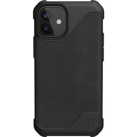 Чехол для моб. телефона Uag iPhone 12 Mini Metropolis LT, Leather Black (11234O118340)