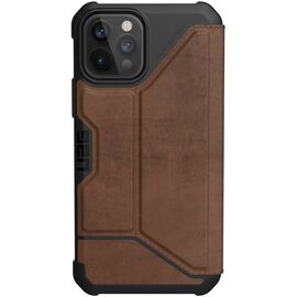 Чохол до моб. телефона Uag iPhone 12 / 12 Pro Metropolis, Leather Brown (112356118380)