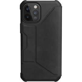 Чехол для моб. телефона Uag iPhone 12 Pro Max Metropolis, Leather Black (112366118340)