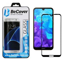 Стекло защитное BeCover Huawei Y5 2019 Black (703832)