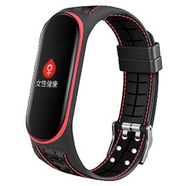 Ремешок для фитнес браслета BeCover Lattice Style для Xiaomi Mi Smart Band 5 Red (705162)