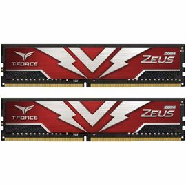 Модуль пам'яті для комп'ютера DDR4 16GB (2x8GB) 3000 MHz T-Force Zeus Red Team (TTZD416G3000HC16CDC01)
