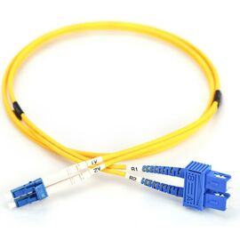 Оптический патчкорд Digitus LC/UPC-SC/UPC,9/125,OS2,duplex,3m (DK-2932-03)