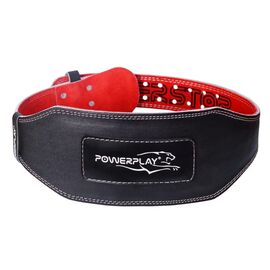 Атлетический пояс PowerPlay 5053 Black/Red XS (PP_5053_XS_Black)