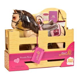 Игровой набор Our Generation Конь Чемпион с аксессуарами 50 см (BD38146Z)