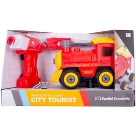 Конструктор Diy Spatial Creativity Поезд с электродвигателем (CJ-1379241)