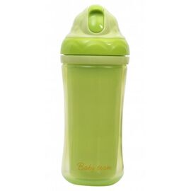 Поильник-непроливайка Baby Team С двойными стенками и трубочкой 280 мл (5021)