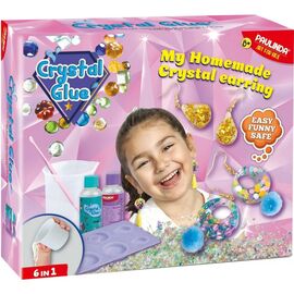Набор для творчества Paulinda Crystal glue DIY Серьги 6 в 1 (PL-199610)