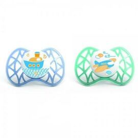 Пустышка Nuvita Air 6м+ 2шт. для мальчика (NV7080Blue)