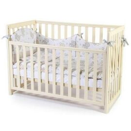 Кроватка Верес Соня ЛД-13 Слоновая кость (без ящика, съемная спица) (13.1.1.20.04)