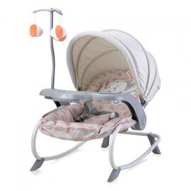 Крісло-гойдалка Lorelli DREAM TIME grey elephant