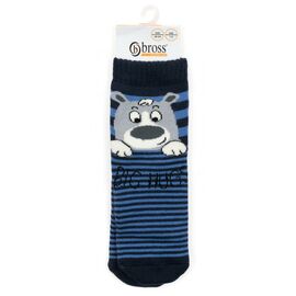 Носки Bross махровые с мишками (18352-1B-blue)