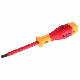 Отвертка Tolsen Premium диэлектрическая VDE шестигранная H 2.5х75 мм (V31025)