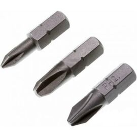 Набор бит Stanley Ph1, Ph2, Ph3, 25мм, 3шт. (STA61023)