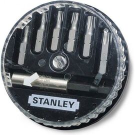 Набор бит Stanley из 6 вставок и магнит. держателя (1-68-739) (1-68-739)