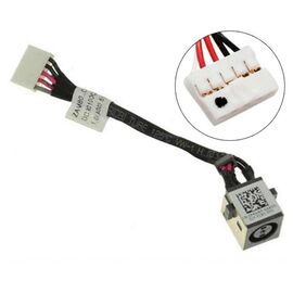 Разъем питания ноутбука с кабелем Dell PJ726 (7.4mm x 5.0mm + center pin), 5-pin (A49106)