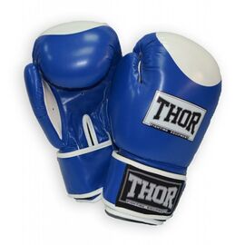 Боксерские перчатки Thor Competition 12oz Blue/White (500/02(PU) BLUE/WHITE 12 oz.)