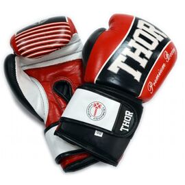 Боксерские перчатки Thor Thunder 14oz Red (529/13(Leather) RED 14 oz.)