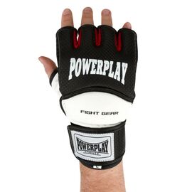 Перчатки для MMA PowerPlay 3075 S Black/White (PP_3075_S_Bl/White)
