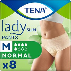 Підгузки для дорослих Tena Трусики для жінок Lady Slim Pants Normal Medium 8 шт (7322541226842)
