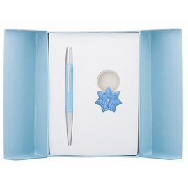 Ручка шариковая Langres набор ручка шариковая + брелок Star Синий (LS.122014-02)