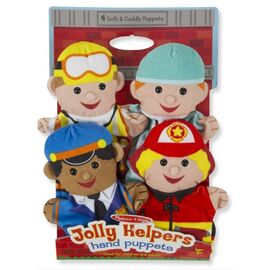 Игровой набор Melissa&Doug Кукольный театр Веселые помощники, 4 штуки (MD9086)