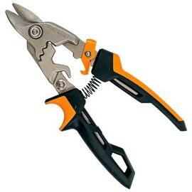 Ножницы по металлу Fiskars PowerGear Aviation Snip Bulldog (1027212) (1027212)