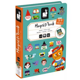 Развивающая игрушка Janod Магнитная книга Сказки (J02588)
