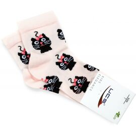 Носки UCS Socks с котиками (M0C0101-2115-1G-pink)