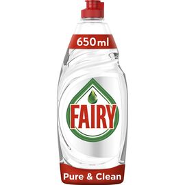 Средство для ручного мытья посуды Fairy Pure & Clean 650 мл (8001090837455)