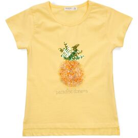 Футболка детская Breeze с ананасом (15949-128G-yellow)